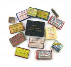A collection of various boxed sets of pencil leads, the majority by and for S. Mordan and Co., but also Johan Faber's and E. Wolff and Sons. (14) Provenance: The KB Collection of Pencils. Illustrated in Bull, K., The KB Collection of Pencils, private pub